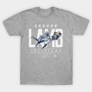 CeeDee Lamb Dallas Touchdown Catch T-Shirt